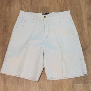 Chaps seersucker shorts - size 34